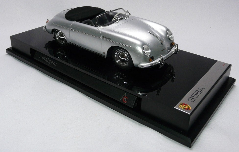 Porsche 365A Speedster Zilver 1:18 van Amalgam, Hobby en Vrije tijd, Modelauto's | 1:18, Ophalen of Verzenden, Nieuw, Auto, Overige merken