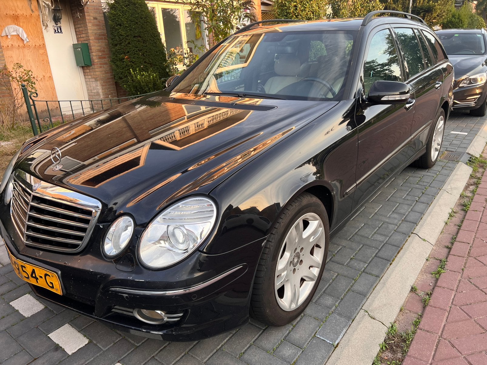 Mercedes-Benz E-Klasse 3.0 E280 Combi LPG G3 AUT 2006 Zwart, Auto's, Automaat, Achterwielaandrijving, 1772 kg, Zwart