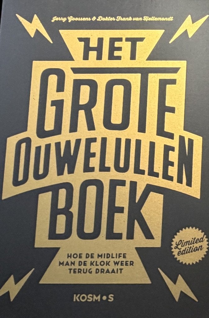 Jerry Goossens  Het grote ouwe lullen boek  Hoe de midlife, Verzenden, Zo goed als nieuw, Overige onderwerpen, Achtergrond en Informatie