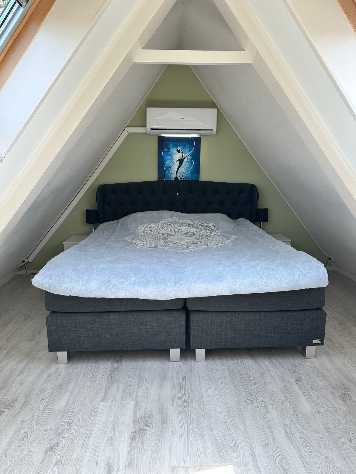 Boxspring met matras!, Ophalen, Zo goed als nieuw, Tweepersoons, 180 cm