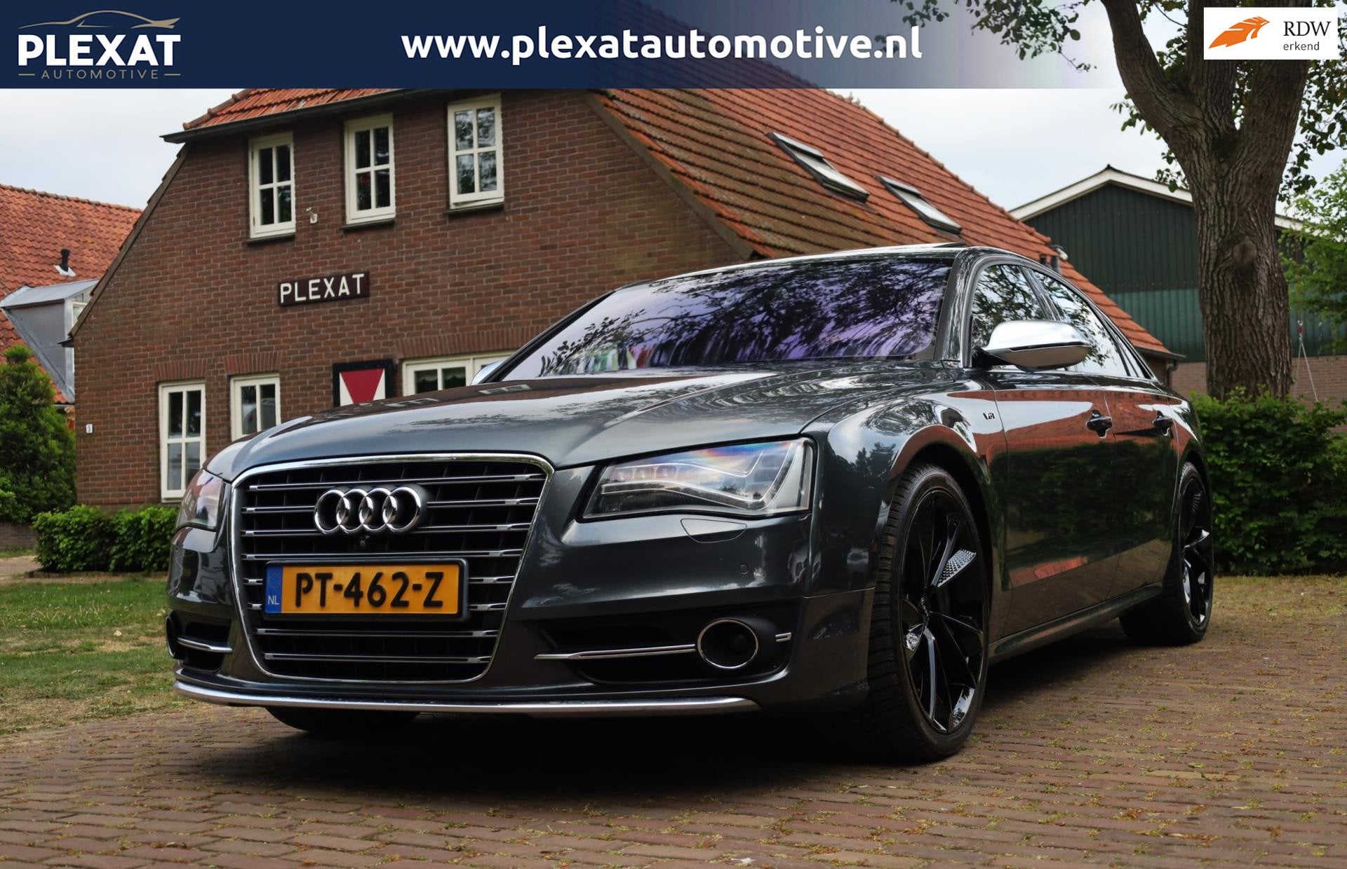 Audi S8 4.0 TFSI V8T quattro Pro Line+ Aut. | Schuifdak | Bo, Auto's, Audi, Automaat, Gebruikt, 8 cilinders, 520 pk