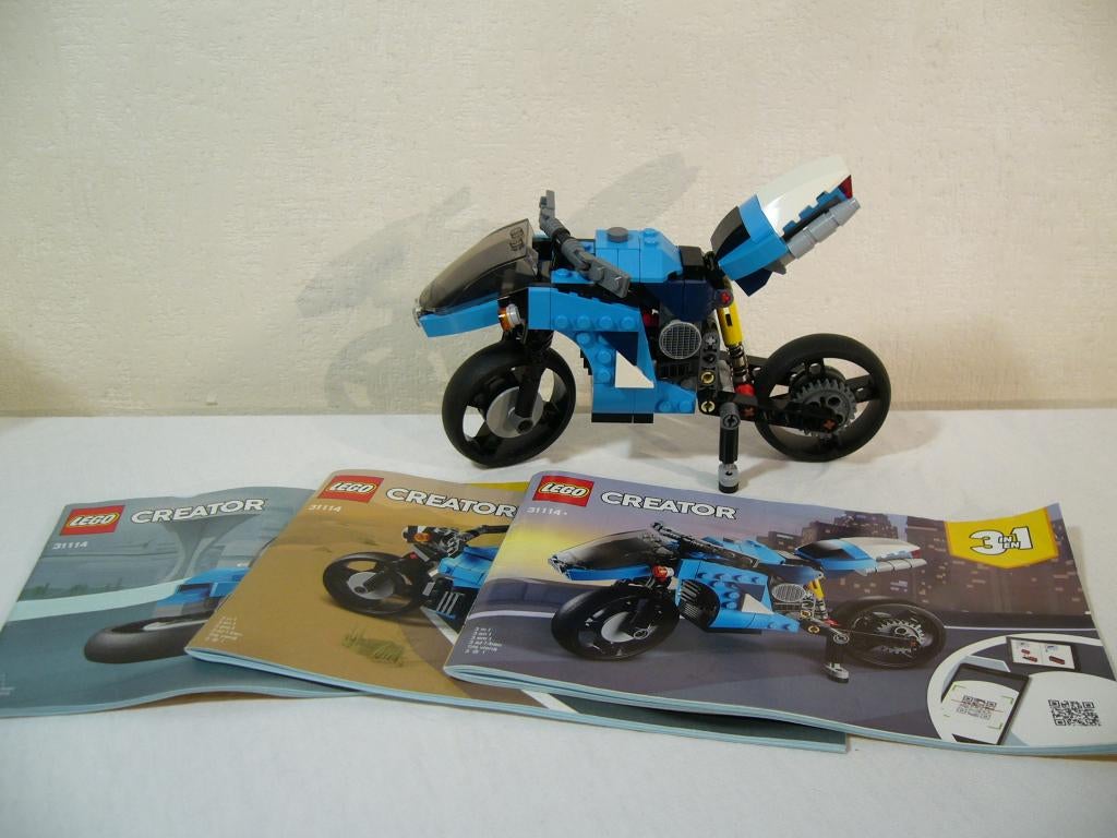 Lego Creator 31114 Superbike, Gebruikt, Ophalen of Verzenden, Compleet, Lego