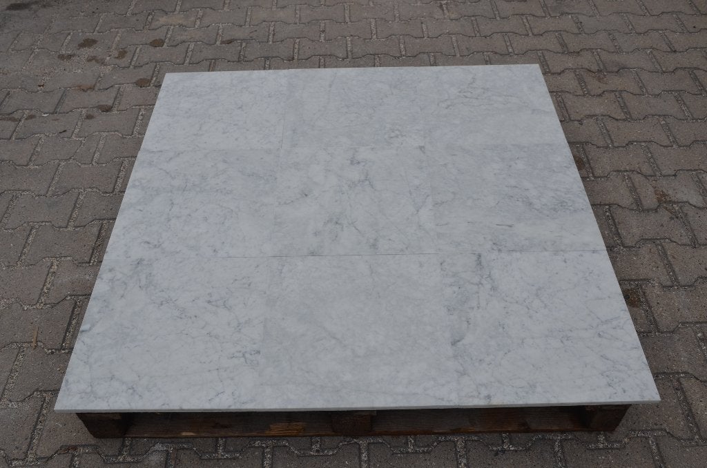 Marmer tegels wit Bianco Carrara C echt marmer 40x40x1,5cm, 40 tot 60 cm, 40 tot 60 cm, Nieuw, Ophalen of Verzenden
