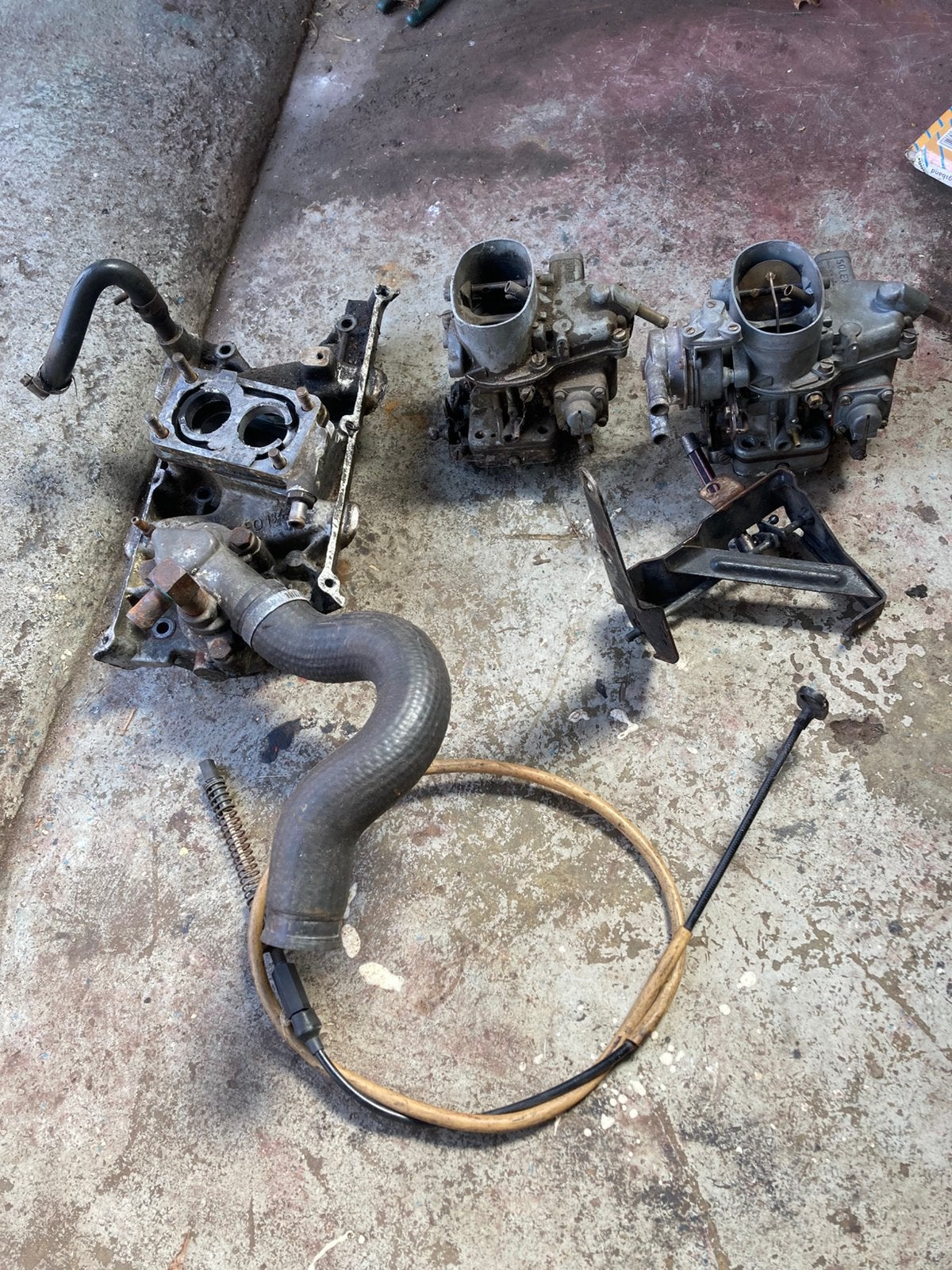 Ford v4 1.5 en 1.7 solex carburateur conversie kit, Ophalen of Verzenden, Gebruikt, Ford
