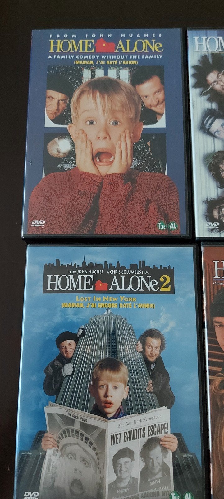 home alone (4  dvd s), Alle leeftijden, Ophalen of Verzenden, Zo goed als nieuw, Komedie