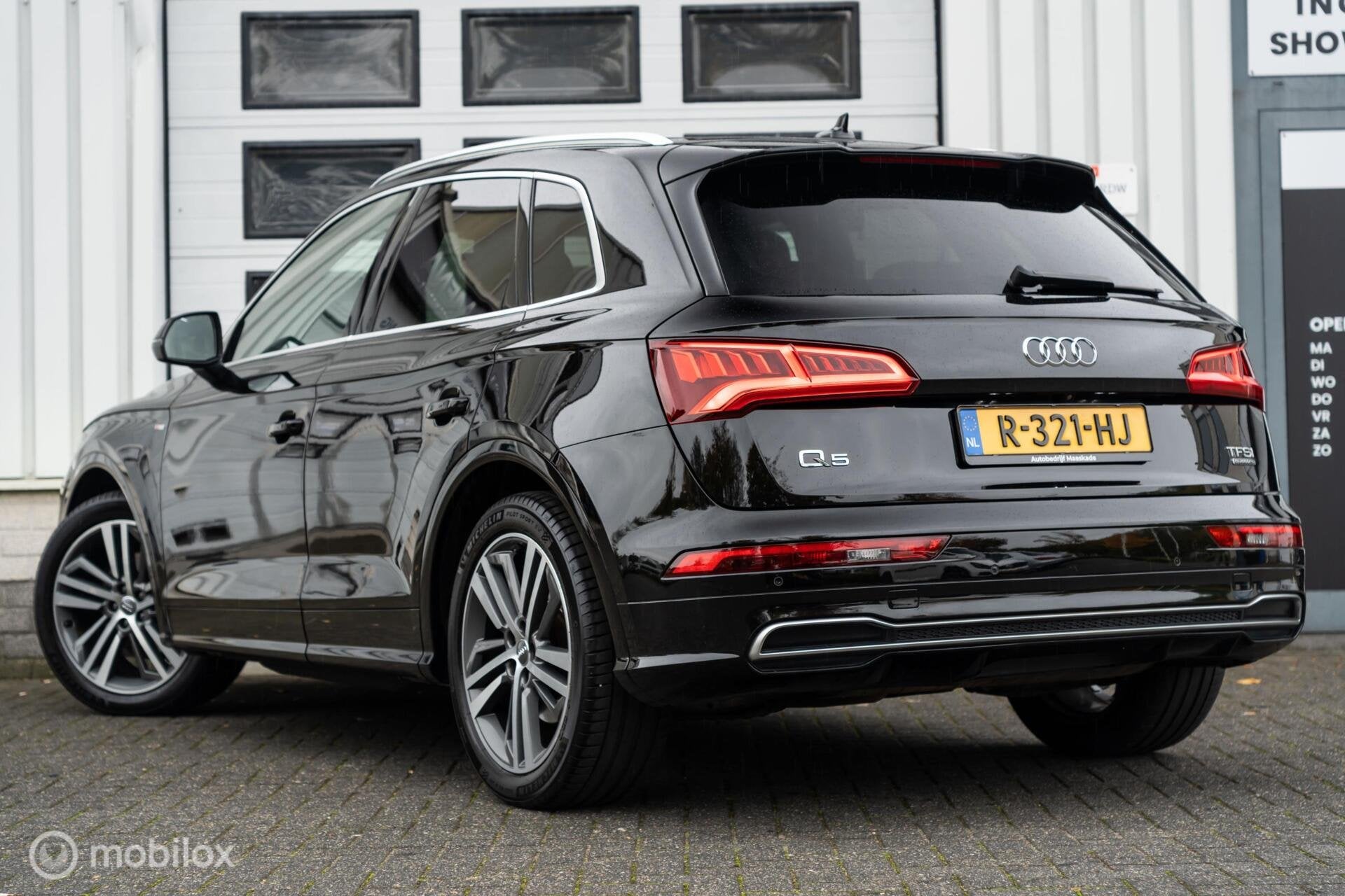 Audi Q5 2.0 TFSI 252PK Quattro 3X S-Line PANO HUD B&O CAMERA, Automaat, 15 km/l, Gebruikt, Euro 6