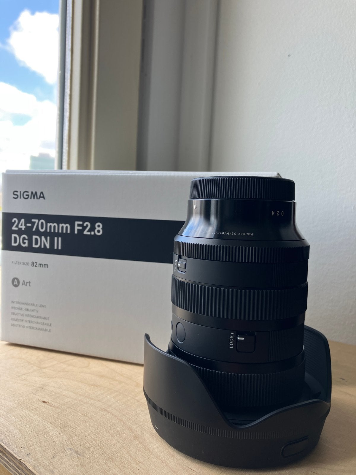 Sigma 24-70 F2.8 DG DN ii - L mount, Ophalen of Verzenden, Zo goed als nieuw, Standaardlens