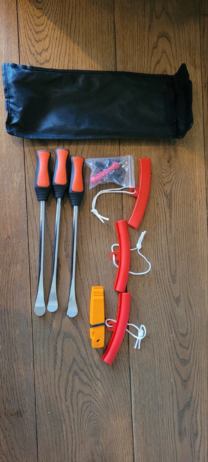 Motorbandenlichters set met velgbeschermers en opbergtas, Ophalen of Verzenden, Nieuw