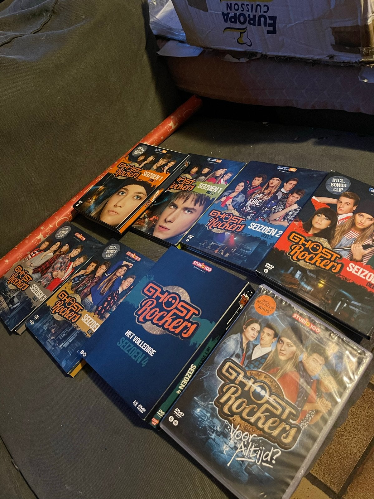 Ghost Rockers DVD Boxset - Seizoenen 1-4 & Film, Gebruikt, Boxset, Ophalen of Verzenden, Vanaf 6 jaar