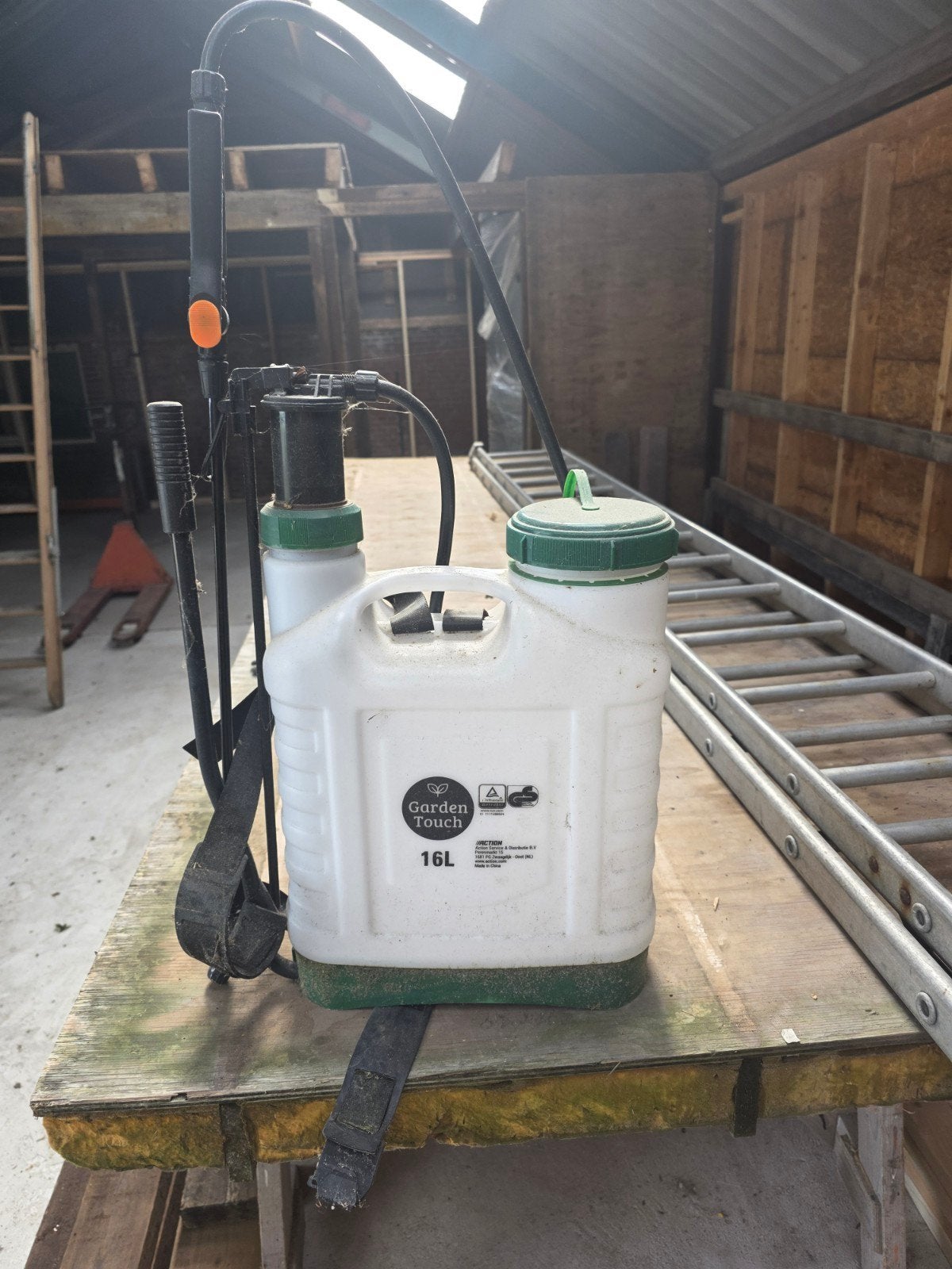 Garden Touch Drukspuit 16L - Rugspuit voor Tuin, Ophalen, Gebruikt, Handsproeier
