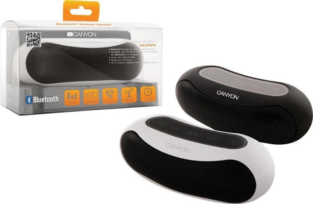 Canyon CNA-BTSP01B - Draadloze bluetooth luidspreker - Nieuw, Audio, Tv en Foto, Overige merken, Overige typen, Nieuw, Ophalen of Verzenden
