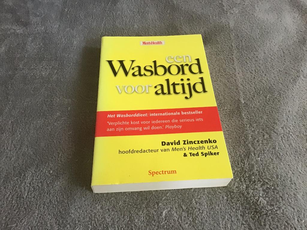 Boek: een wasbord voor altijd, Ophalen of Verzenden, Gelezen, Gezondheid en Conditie
