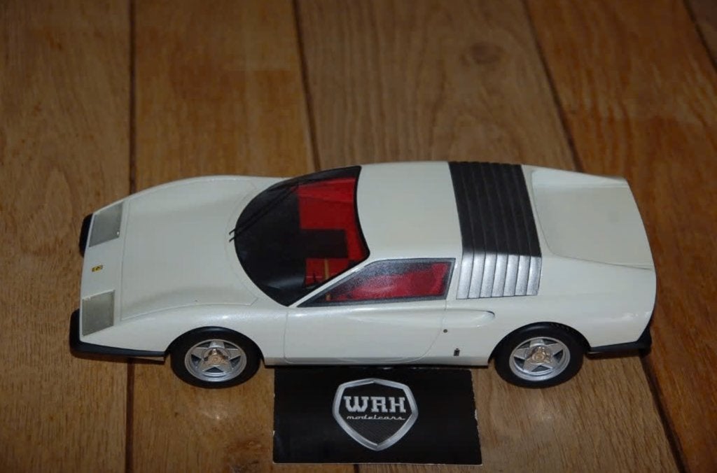 1:18 FERRARI P6 PROTOTIPE pearl white TECNO resin no box WRH, Hobby en Vrije tijd, Modelauto's | 1:18, Verzenden, Zo goed als nieuw