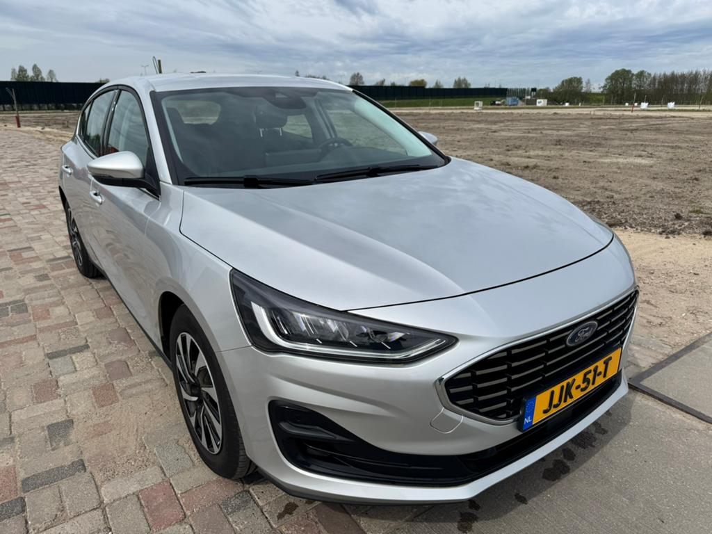 Ford Focus 1.0 Ecoboost Hybrid 155pk Powershift 2022 Grijs, 19 km/l, 3 cilinders, Te koop, Regensensor