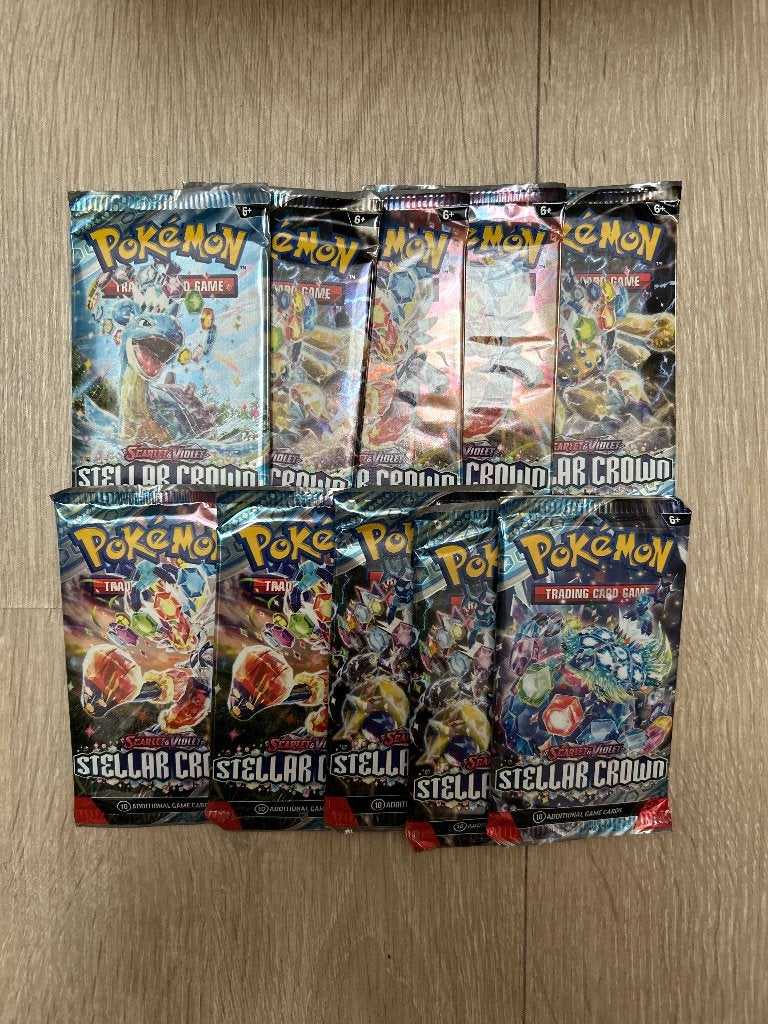 Pokemon Stellar crown packs, Ophalen, Nieuw, Booster