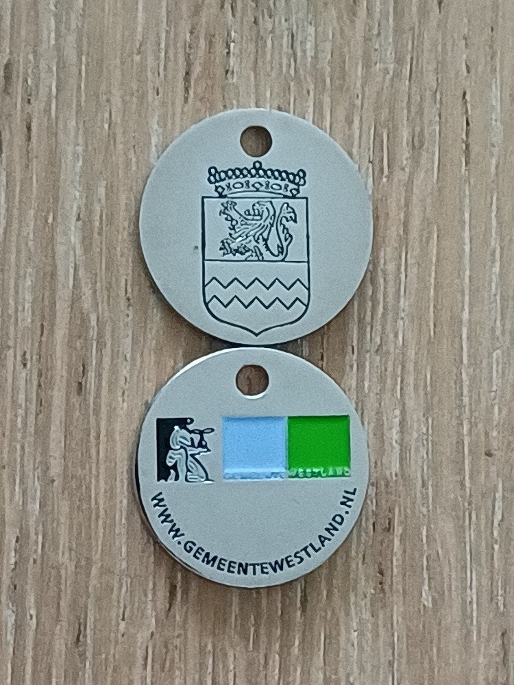 winkelwagenmuntje Westland winkelwagenmunt, Ophalen of Verzenden