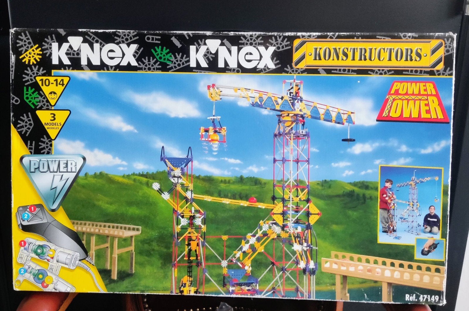 Grote K'nex collectie met Power Tower en extra onderdelen, Kinderen en Baby's, Speelgoed | Bouwstenen, Ophalen of Verzenden, K'nex