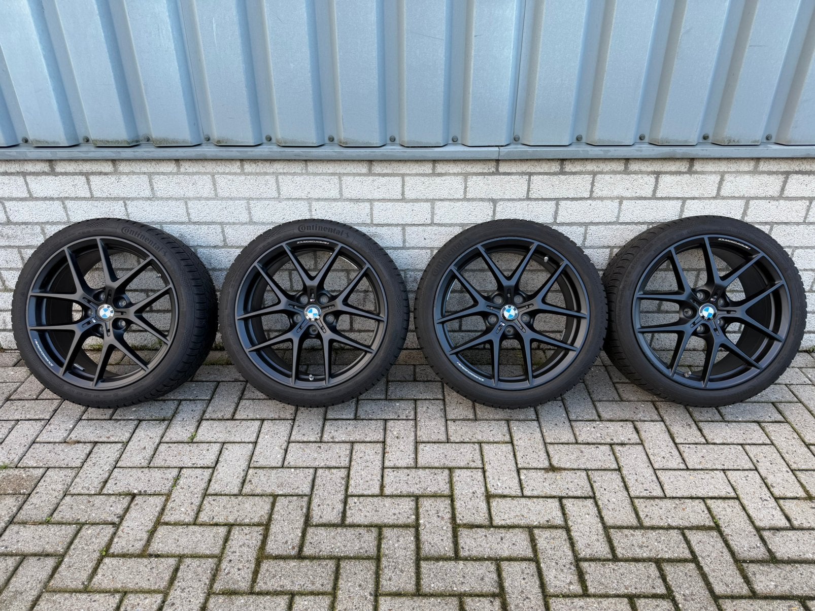 Originele 18 inch lichtmetalen BMW 1-serie styling 554M, 18 inch, Gebruikt, Banden en Velgen, Personenwagen