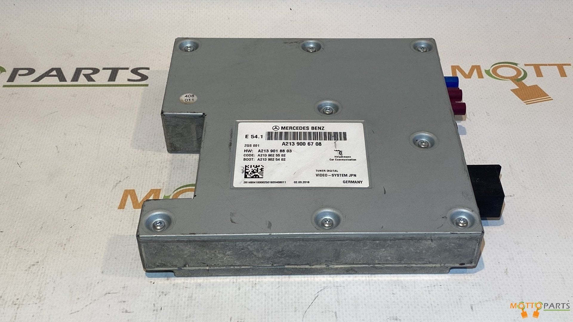 Mercedes-Benz W213 E Klasse Digital TV Module A2139006708, Gebruikt, -, Ophalen of Verzenden, -