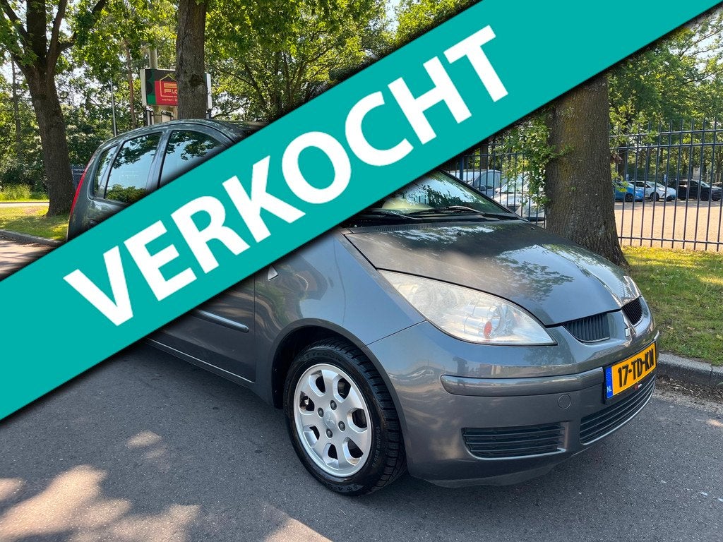 Mitsubishi Colt 1.3 Invite APK Nieuw 2008 AIRCO, Gebruikt, 31 €/maand, Colt, Origineel Nederlands