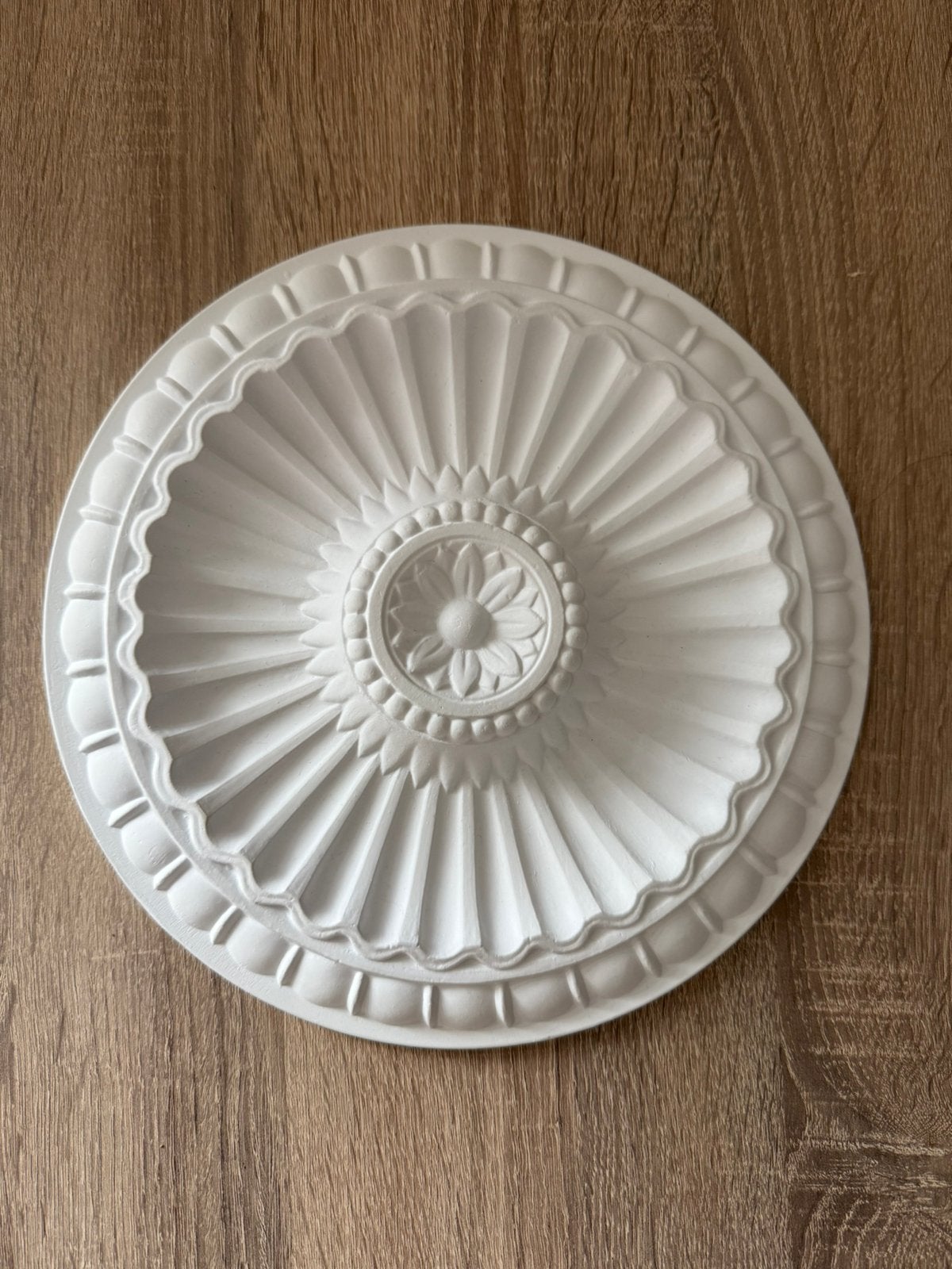Gipsen plafondornament / rozet – 28,5 cm, Ophalen of Verzenden, Nieuw