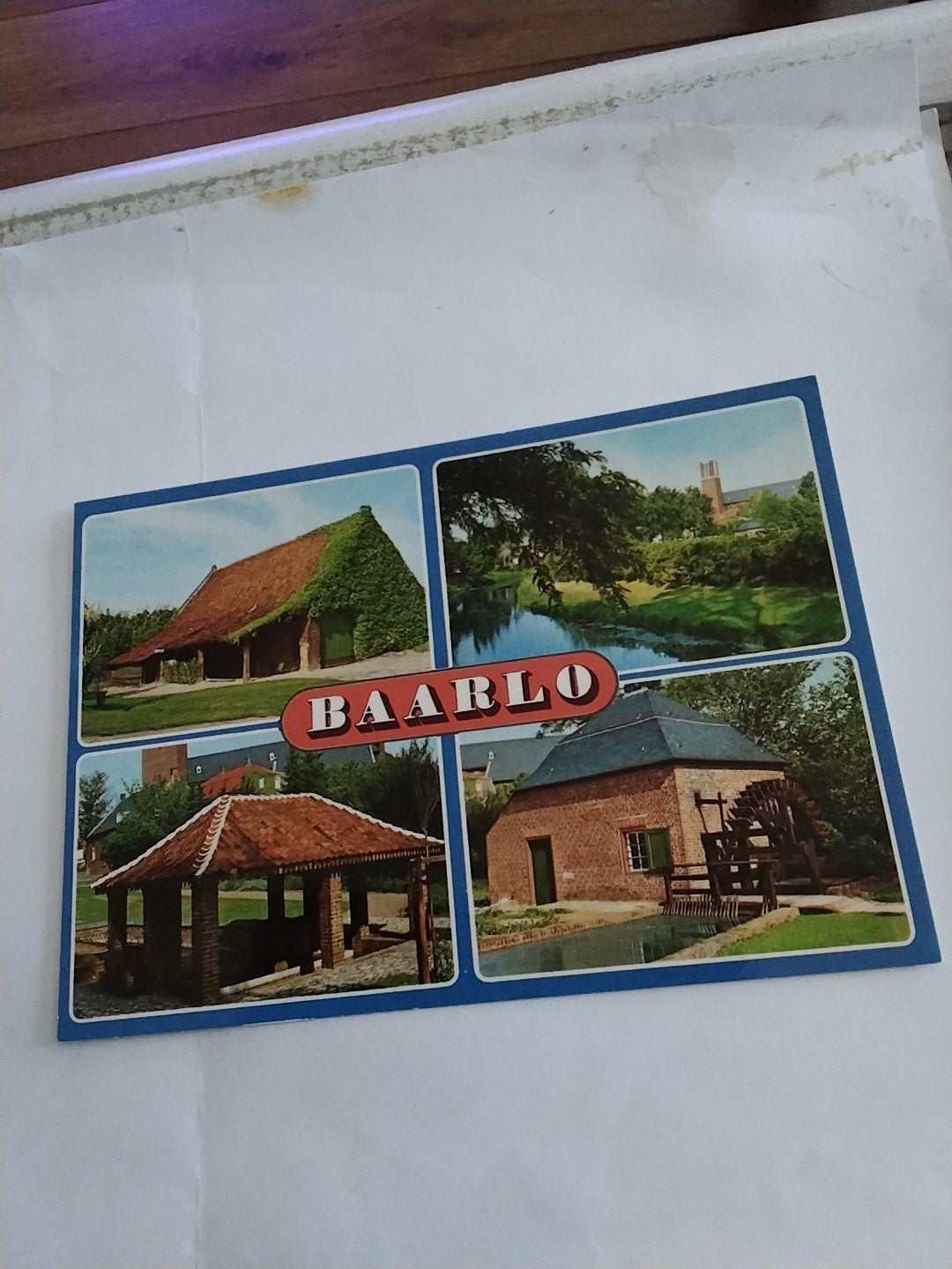 Vintage Ansichtkaart Baarlo - Diverse Gezichten, Ophalen of Verzenden