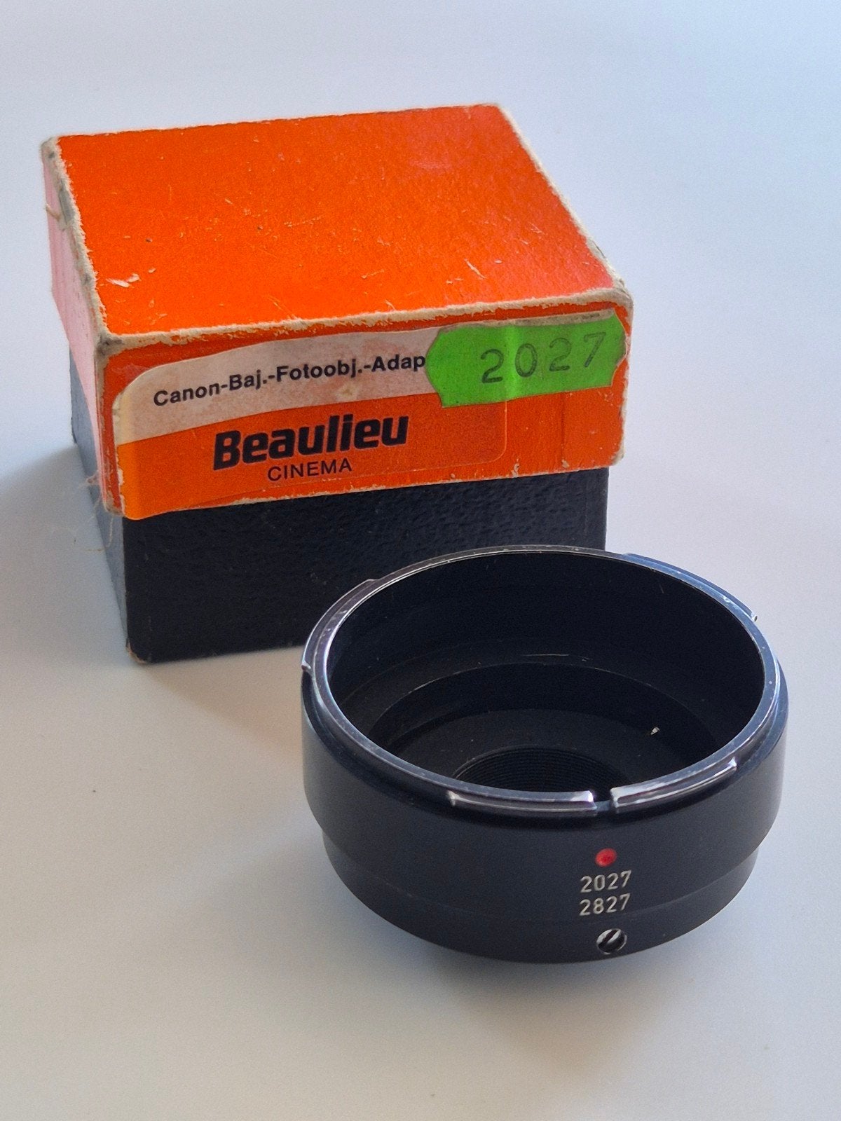 Originele Beaulieu Lens Adapter (2027 / 2827) voor Canon FL, Overige merken, Gebruikt, Onbekend, Ophalen of Verzenden