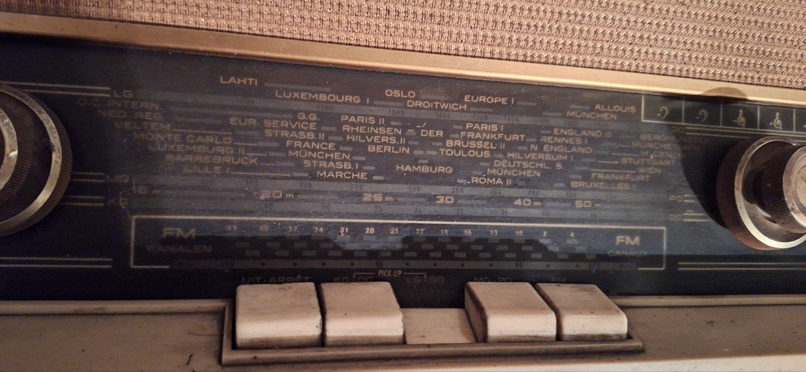 philips buizenradio 1962/1963 jaren 60 radio antiek, Ophalen of Verzenden, Radio