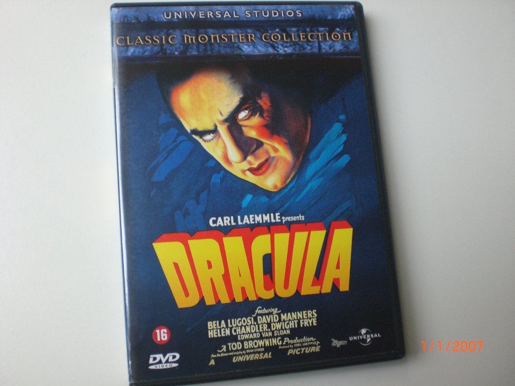 dvd Dracula Bela Lugosi Helen Chandler Dwight Frye, Horror, Bonusmateriaal, Engels, Vanaf 16 jaar