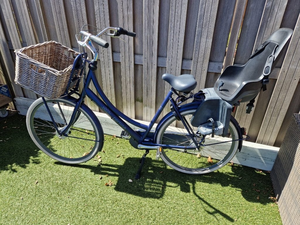 Cortina Roots – Framemaat 57 – Incl. Achteropzitje, Fietsen en Brommers, Fietsen | Dames | Damesfietsen, Gebruikt, Versnellingen