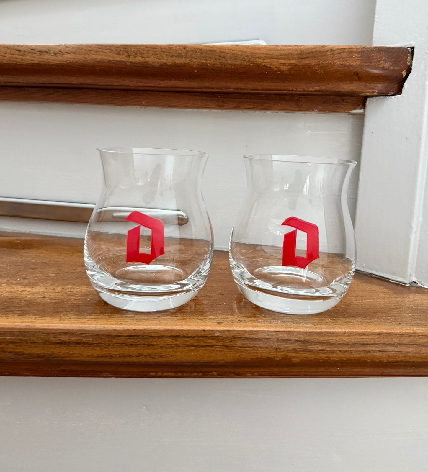 2x Duvel Barrel Aged bierglas, Ophalen of Verzenden, Zo goed als nieuw, Glas of Glazen, Duvel