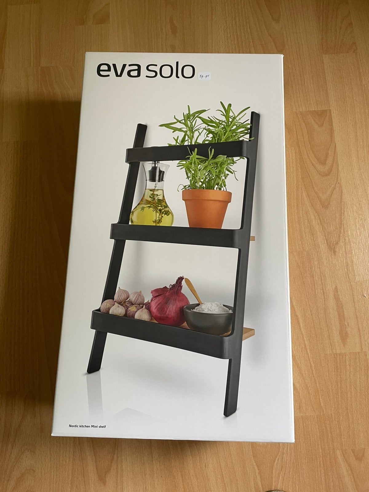 Eva solo nordic keukenrekje bamboe oa. voor olie of kruiden, Ophalen of Verzenden, Nieuw