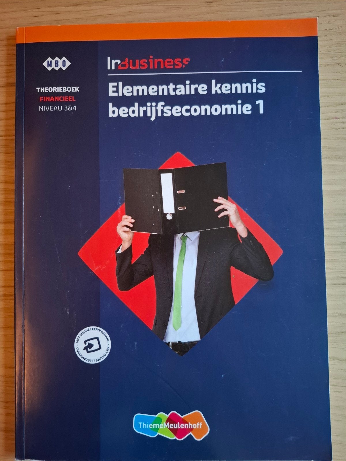 Elementaire kennis bedrijfseconomie 1 - schoolboek, Boeken, Ophalen of Verzenden, Zo goed als nieuw, Overige niveaus