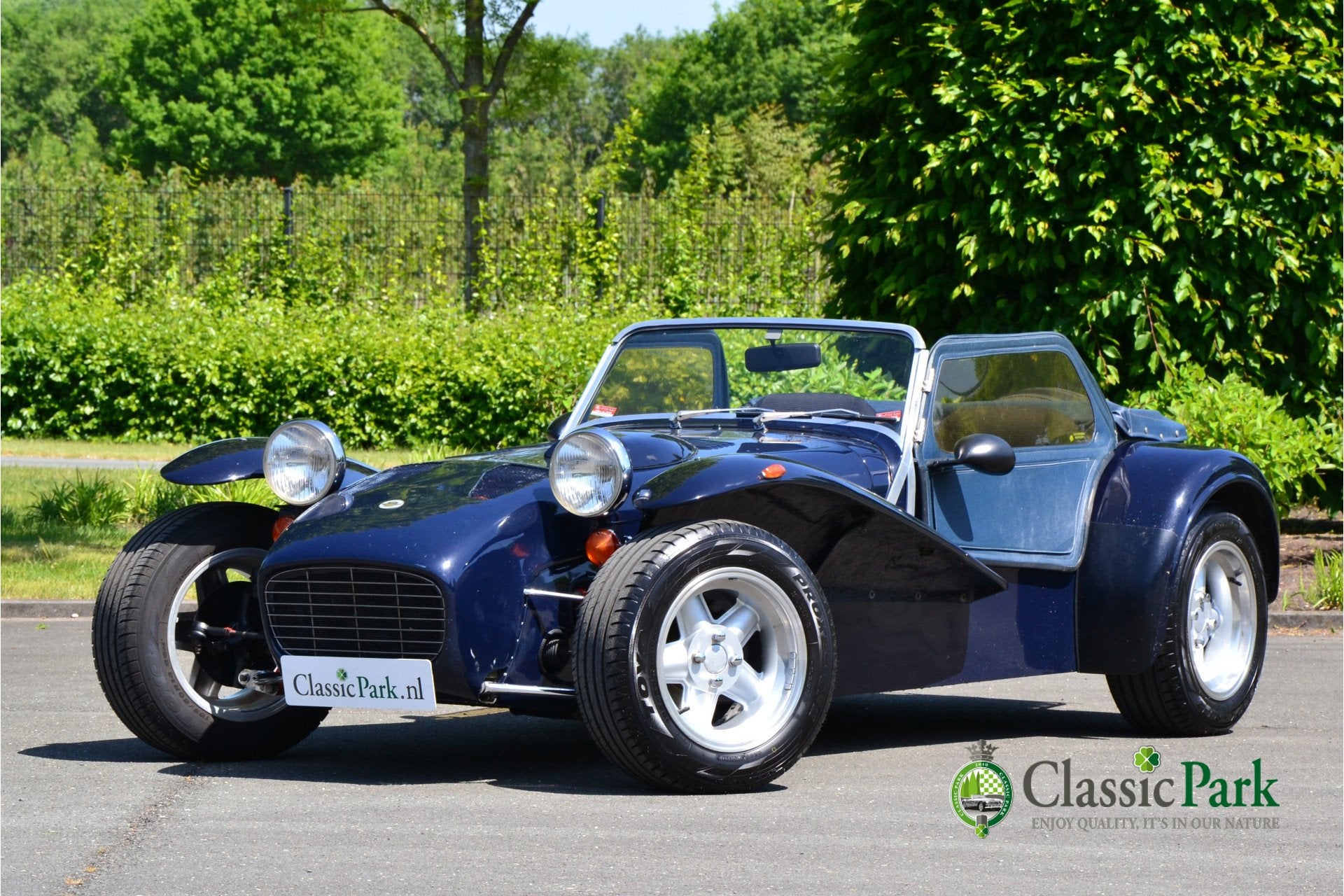Donkervoort S8 2.0 S8 (bj 1984), Open dak, Zwart, Cabriolet, Blauw