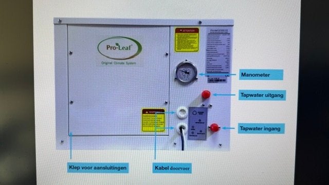 AIRCO PRO LEAF Q1800 G3, Ophalen, Gebruikt, Overige typen