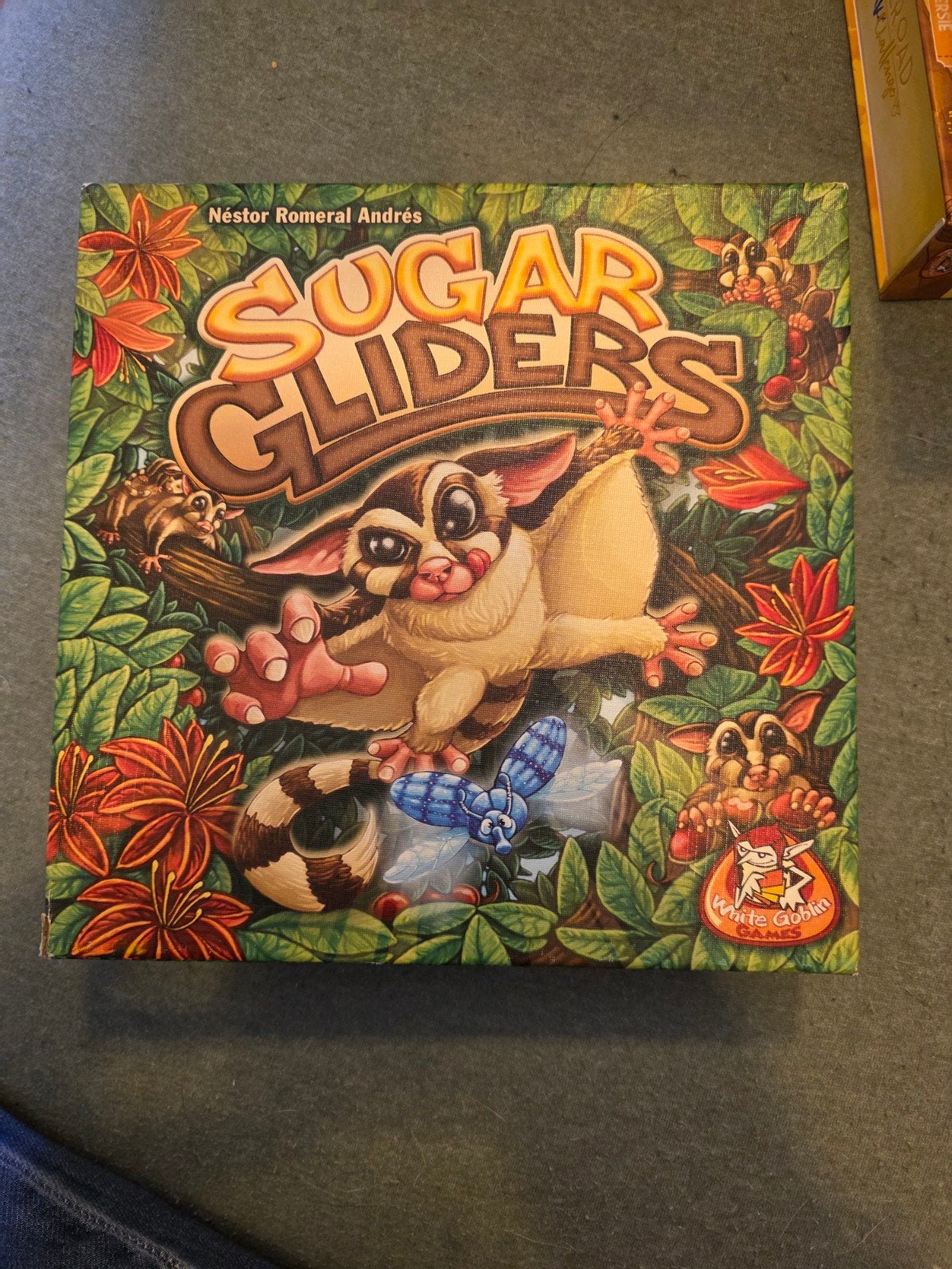 Sugar Gliders Bordspel - Strategisch en Leuk, Hobby en Vrije tijd, Een of twee spelers, Ophalen of Verzenden, Gebruikt, White Goblin Games