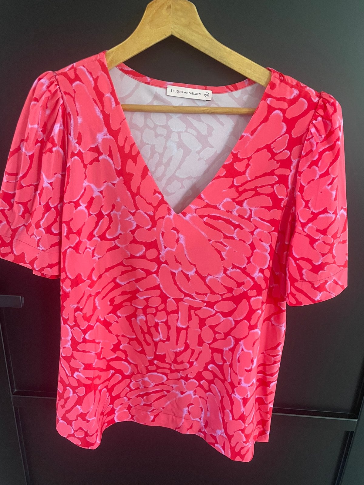 Studio anneloes shirt maat XXL valt klein, Paars, Maat 46/48 (XL) of groter, Ophalen of Verzenden, Zo goed als nieuw