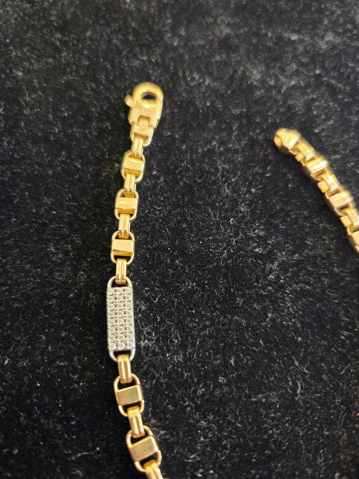 14 k gouden kinglsey armband 15,1 gram, Sieraden, Tassen en Uiterlijk, Armbanden, Ophalen of Verzenden, Nieuw, Goud, Goud