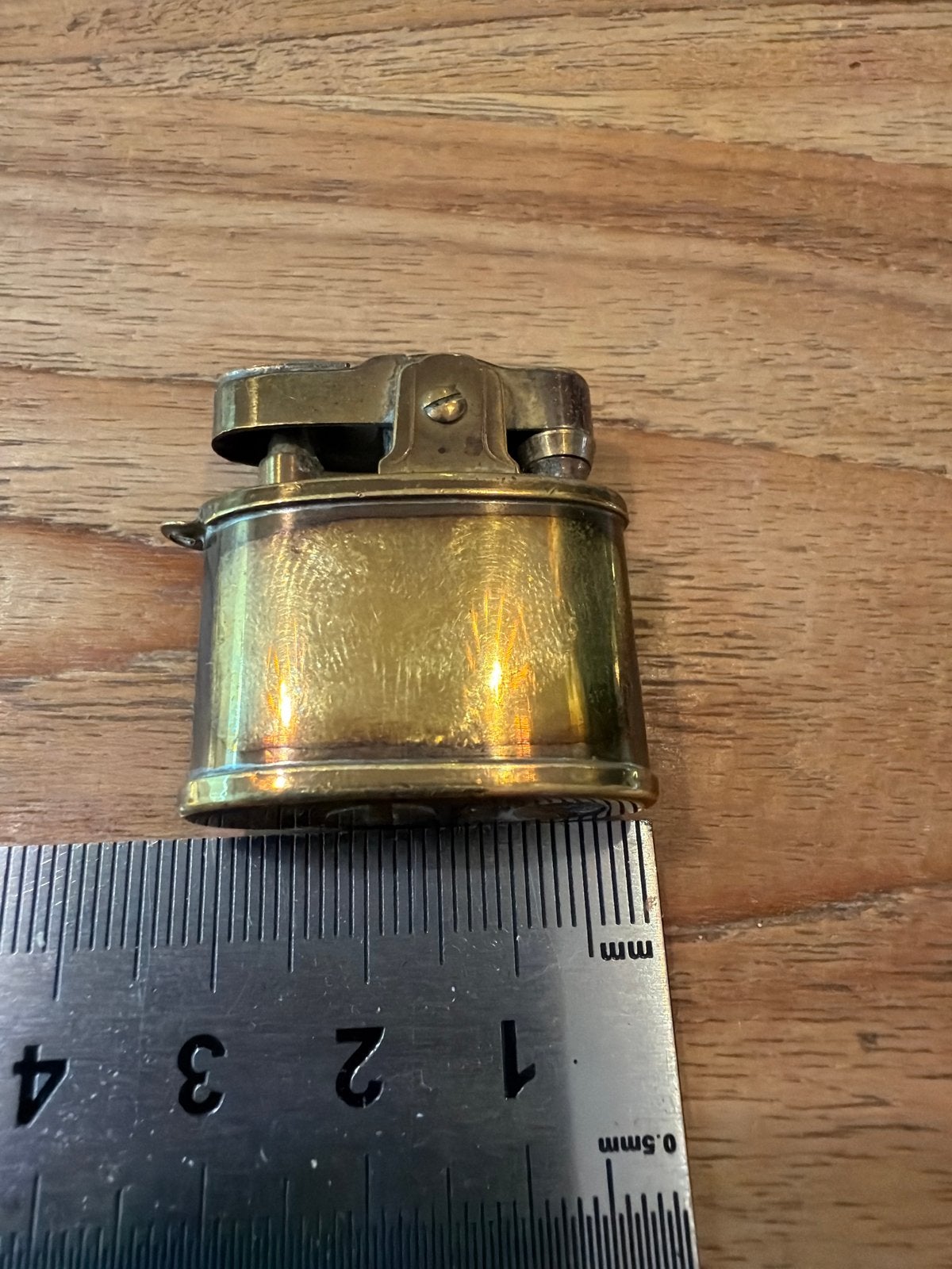 Vintage Penguin Automatic Aansteker - Messing, Ophalen of Verzenden, Gebruikt, Aansteker