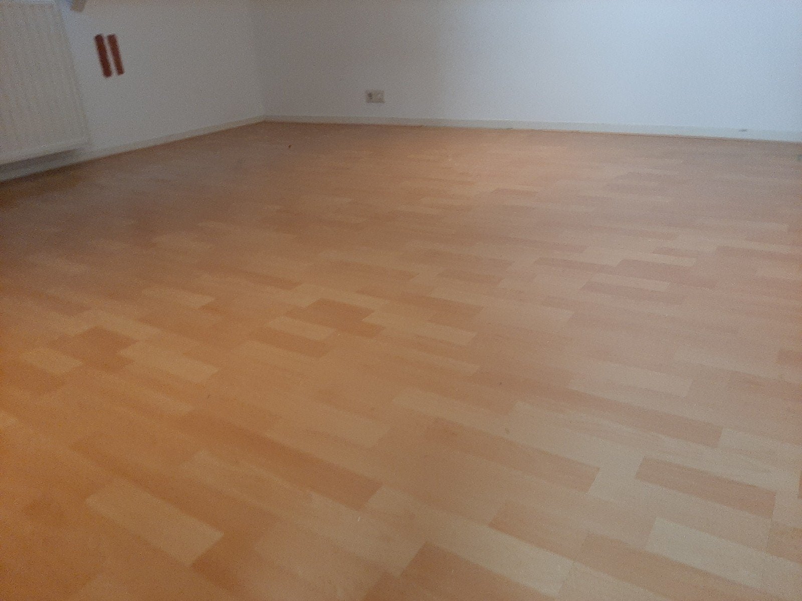 Laminaat vloer - lichtbruin, ca. 36 m², Ophalen, Gebruikt, Bruin, 25 tot 50 m²