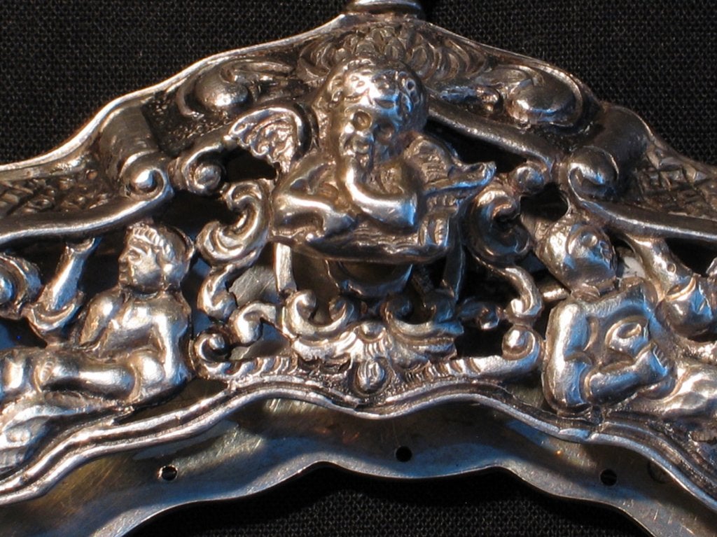 Tasbeugel met haak uit Hoorn, J. v. Straten, zilver. 847, Ophalen of Verzenden, Zilver