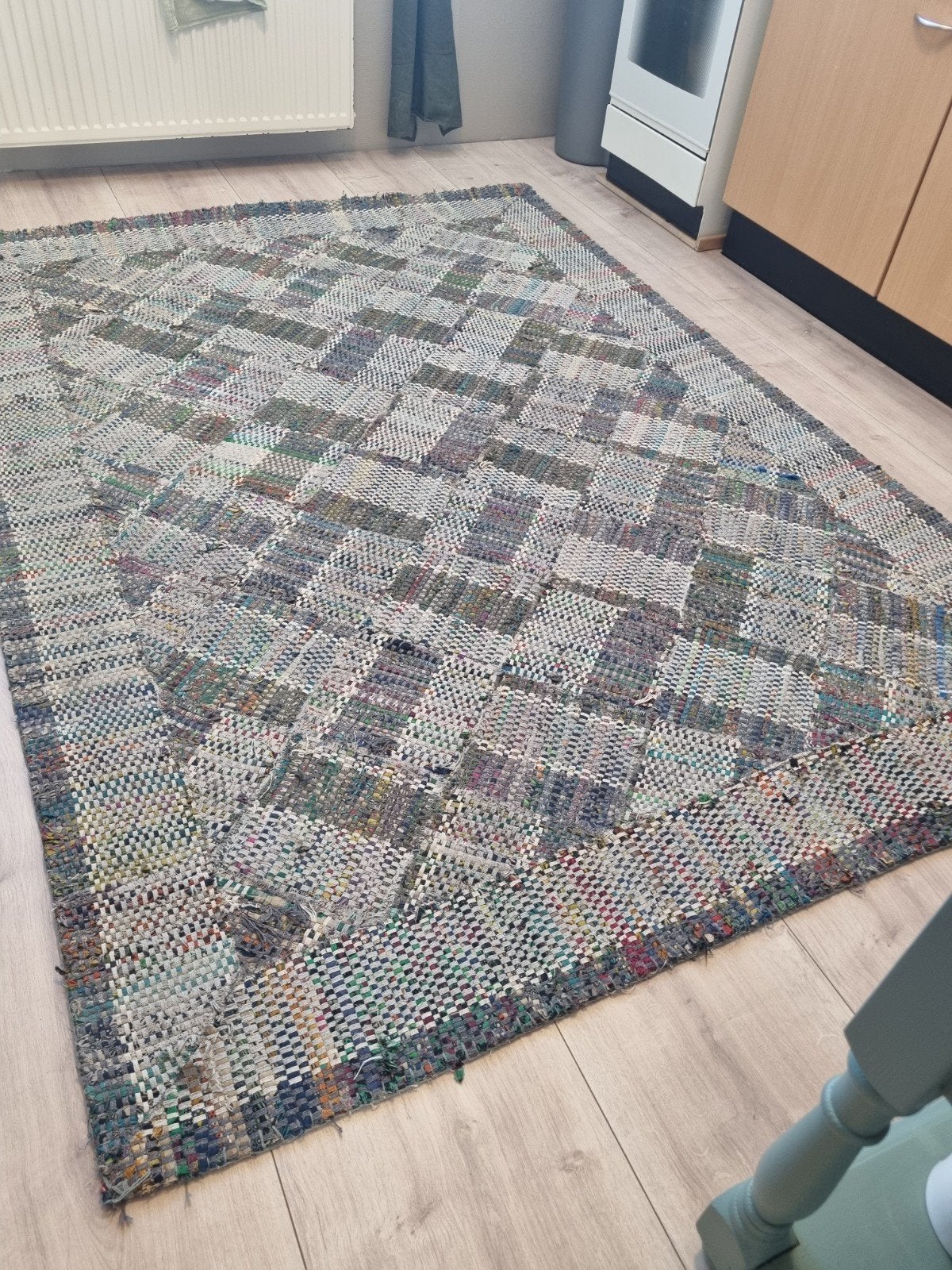 Handgemaakt kleed  160x230, Ophalen, Rechthoekig, 200 cm of meer, 150 tot 200 cm