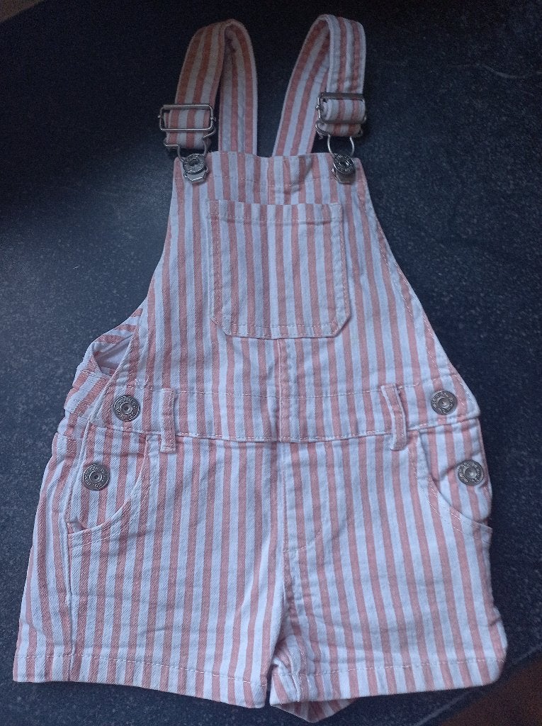 Unisex tuinbroek 92, Broek, Denim Co, Jongen of Meisje, Ophalen of Verzenden