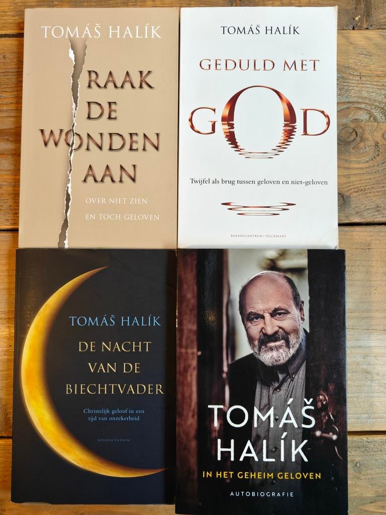 4 Boeken van Tomas Halik., Boeken, Ophalen of Verzenden, Gelezen