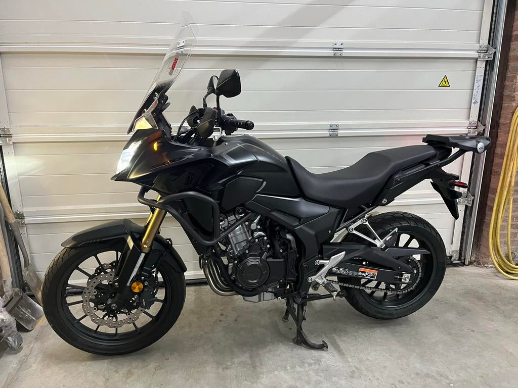 Honda CB500X 2023 A2, 2,5 jaar garantie, dealer onderhouden, Particulier, Meer dan 35 kW, Toermotor, Minimaal motorrijbewijs A2