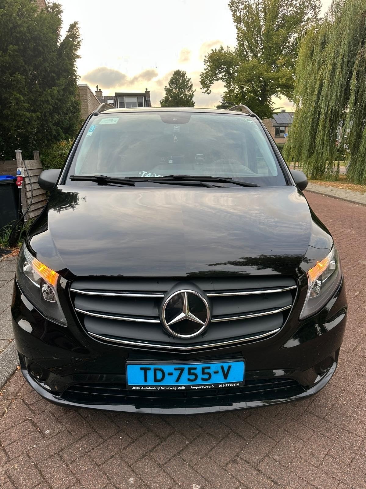 Mercedes-Benz Vito Tourer 114BlueTEC XL 136pk 7G-TRONIC Plus, Auto's, 2000 kg, Zwart, Origineel Nederlands, Diesel