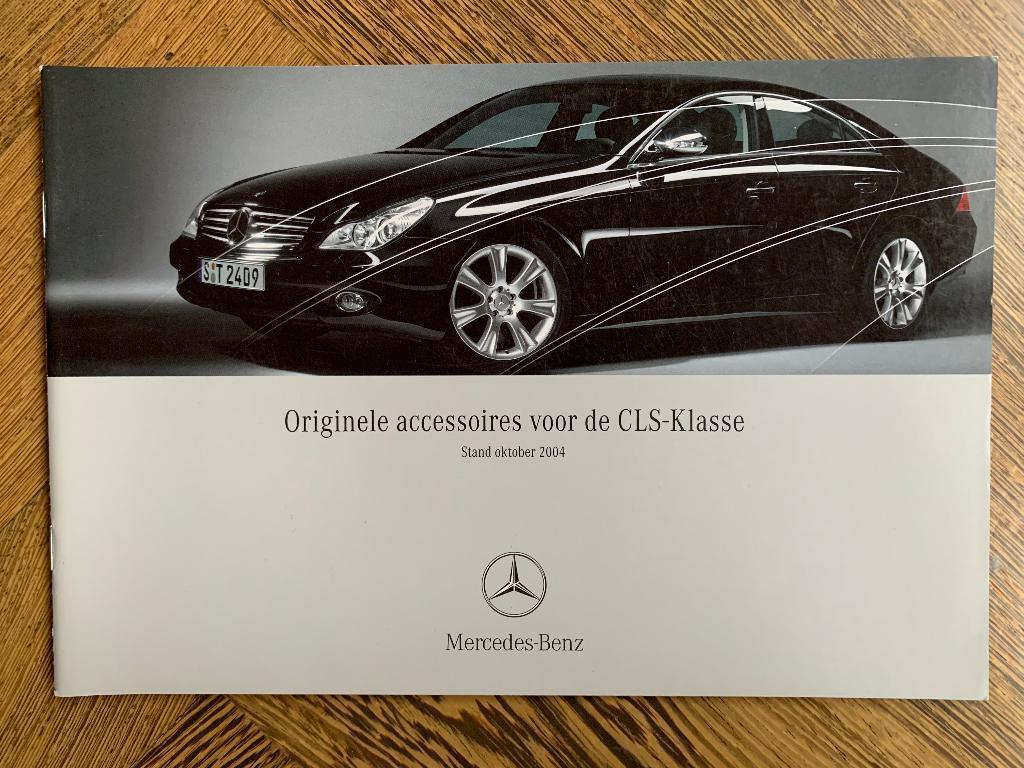 Brochure Mercedes-Benz CLS-klasse C219 Accessoires 2004 nieu, Nieuw, Mercedes-Benz, Mercedes, Ophalen of Verzenden