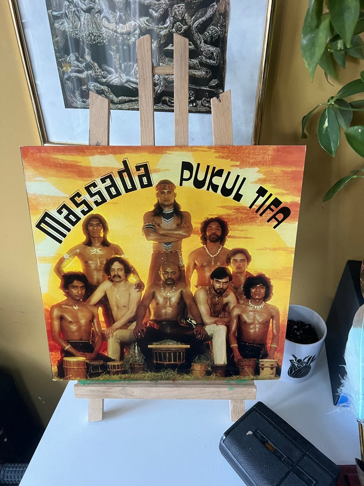 Massada - Pukul Tifa LP (Wereldmuziek), Gebruikt, Ophalen of Verzenden, 12 inch, Overige genres