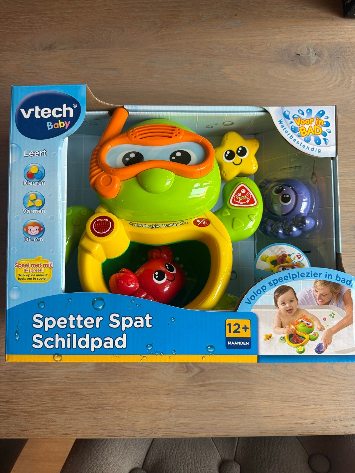 VTech Baby Spetter Spat Schildpad - Bad speelgoed, Ophalen of Verzenden, Nieuw