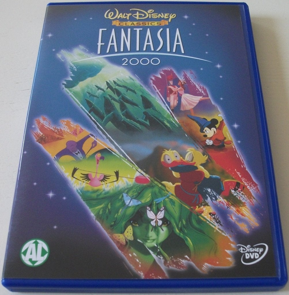Dvd *** FANTASIA 2000 *** Walt Disney Classics, Cd's en Dvd's, Tekenfilm, Frans, Nederlands, Ophalen of Verzenden